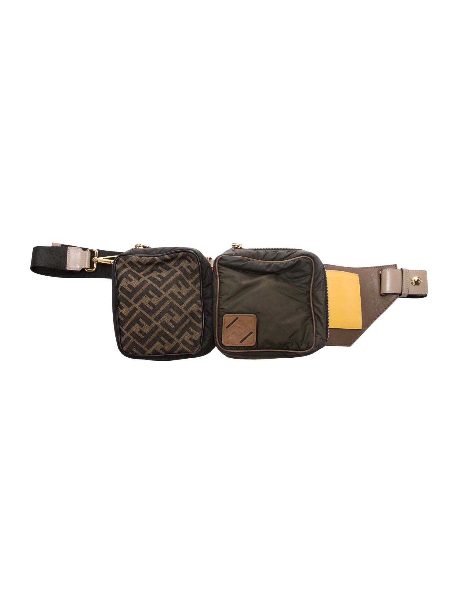 Fendi Zucca FF Belt Bag