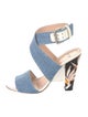 Fendi Denim Sandals