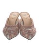 Fendi Crystal Printed Mules
