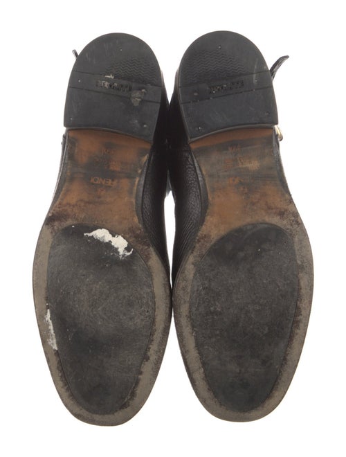 Fendi Leather Whipstitch Trim Riding Boots