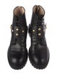 Fendi Leather Combat Boots