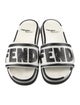 Fendi Rubber Printed Slides