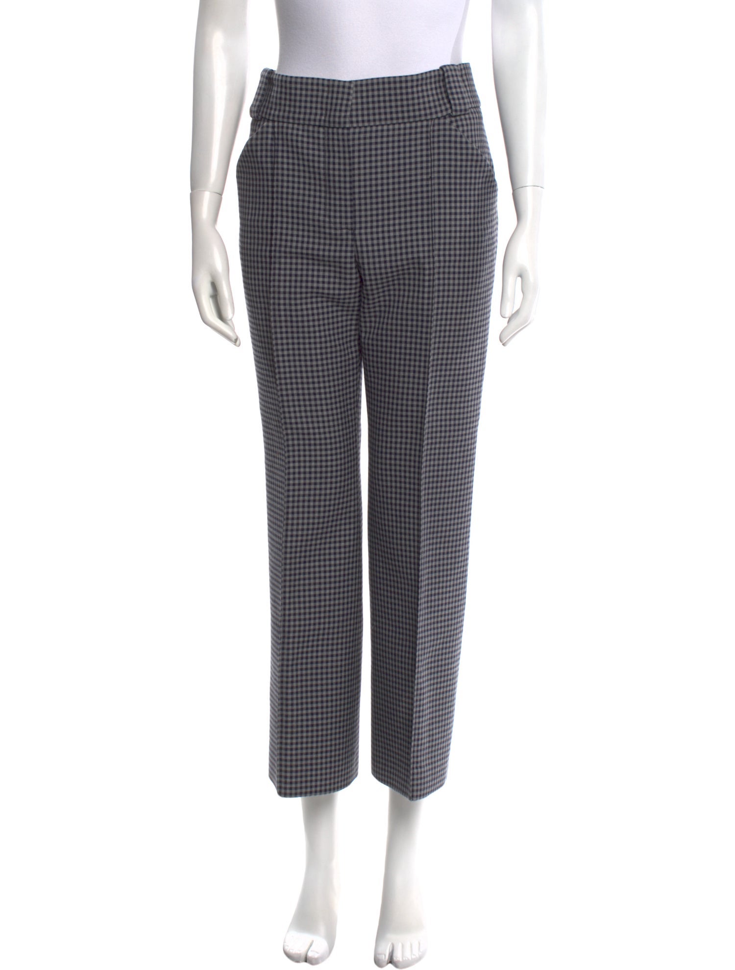 Fendi Virgin Wool Wide Leg Pants