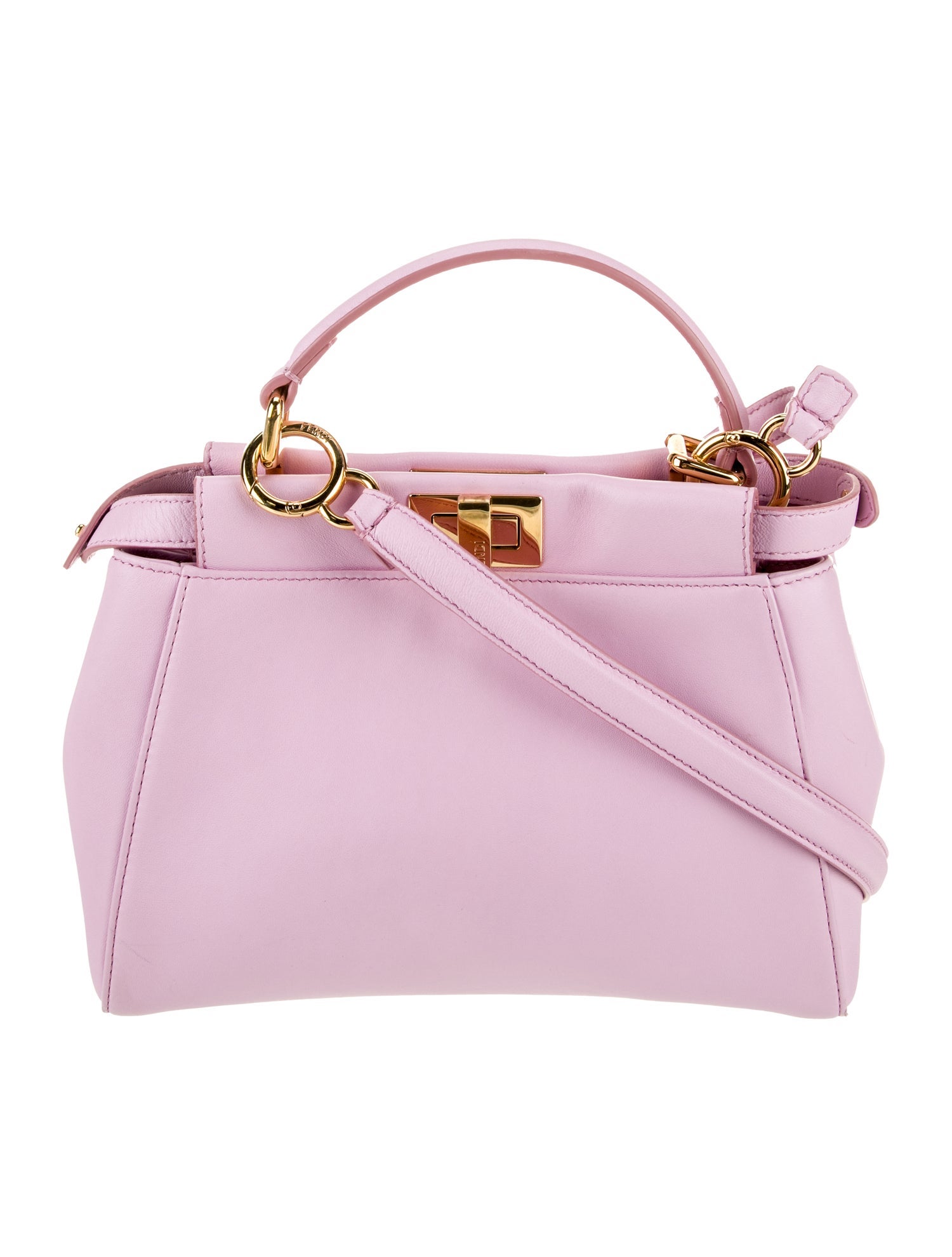 Fendi Leather Peekaboo Mini