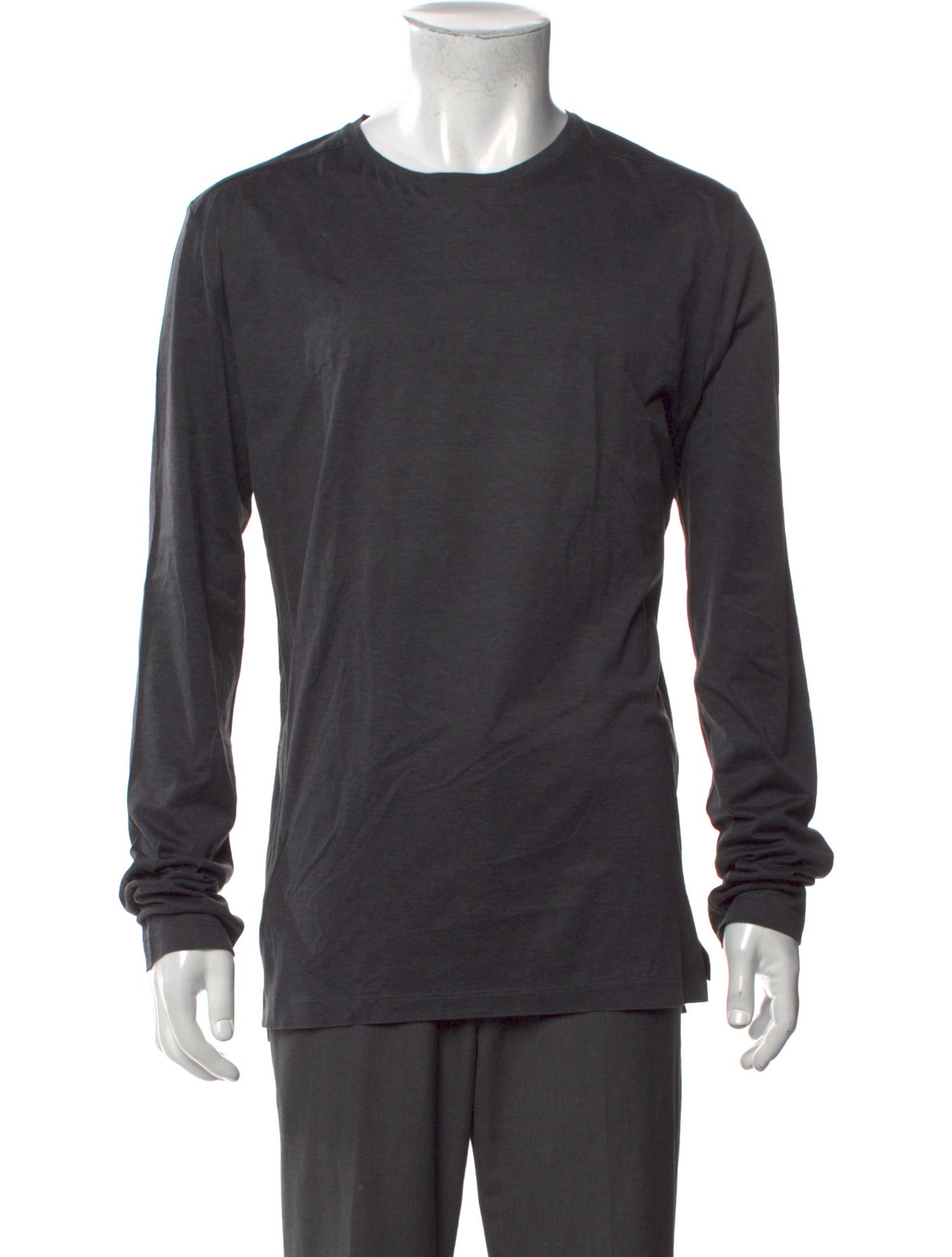 Fendi Crew Neck Long Sleeve T-Shirt