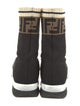 Fendi Zucca FF Logo Sock Sneakers