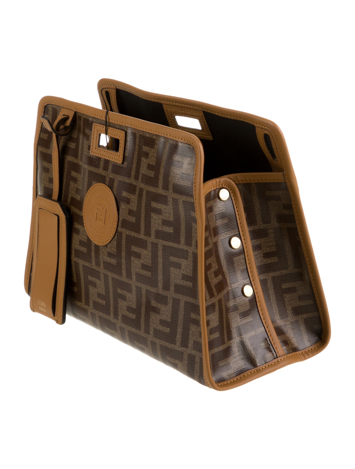 Fendi Zucca Small Peekaboo Defender