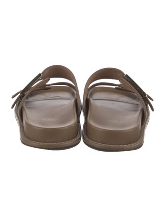 Fendi Zucca FF Logo Canvas Slides