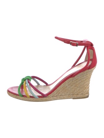 Fendi Leather Espadrilles