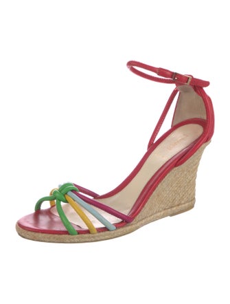 Fendi Leather Espadrilles