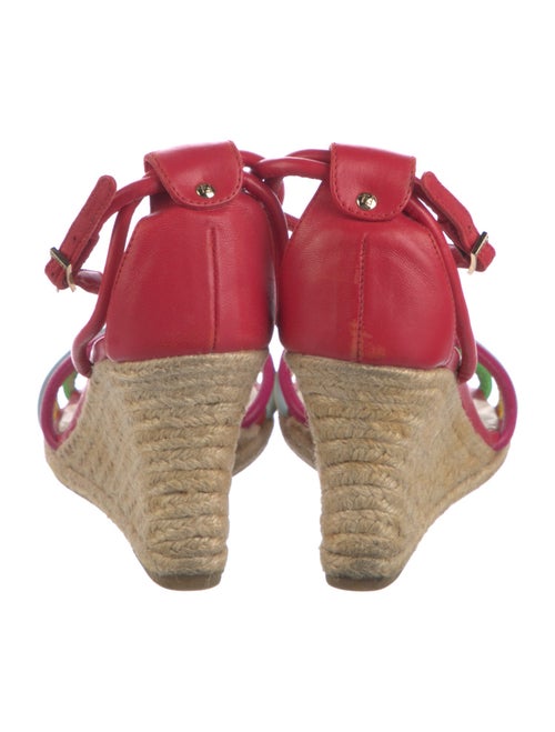 Fendi Leather Espadrilles