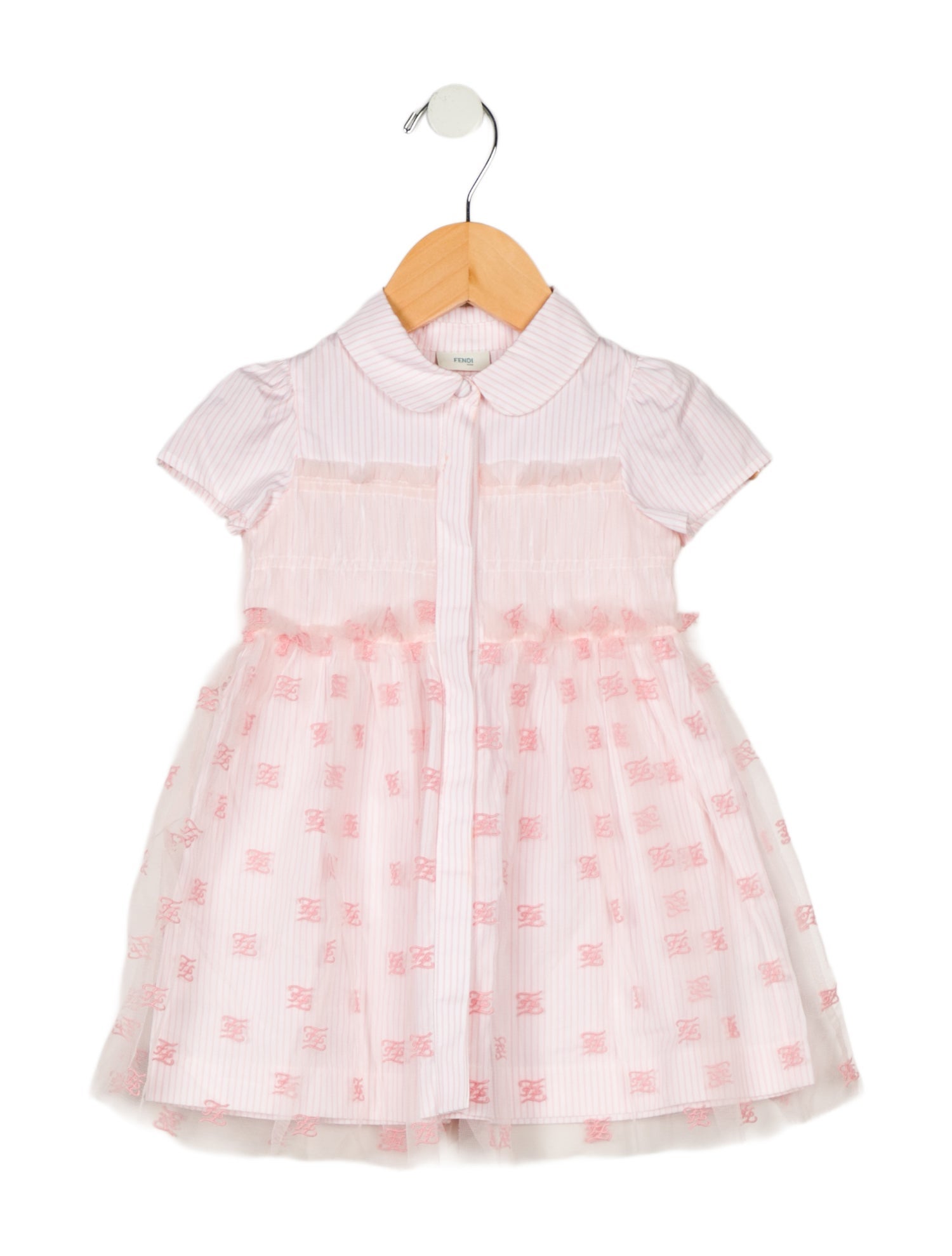 Fendi Infant Girl's Short Sleeve Dress