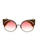 Fendi Cat-Eye Gradient Sunglasses