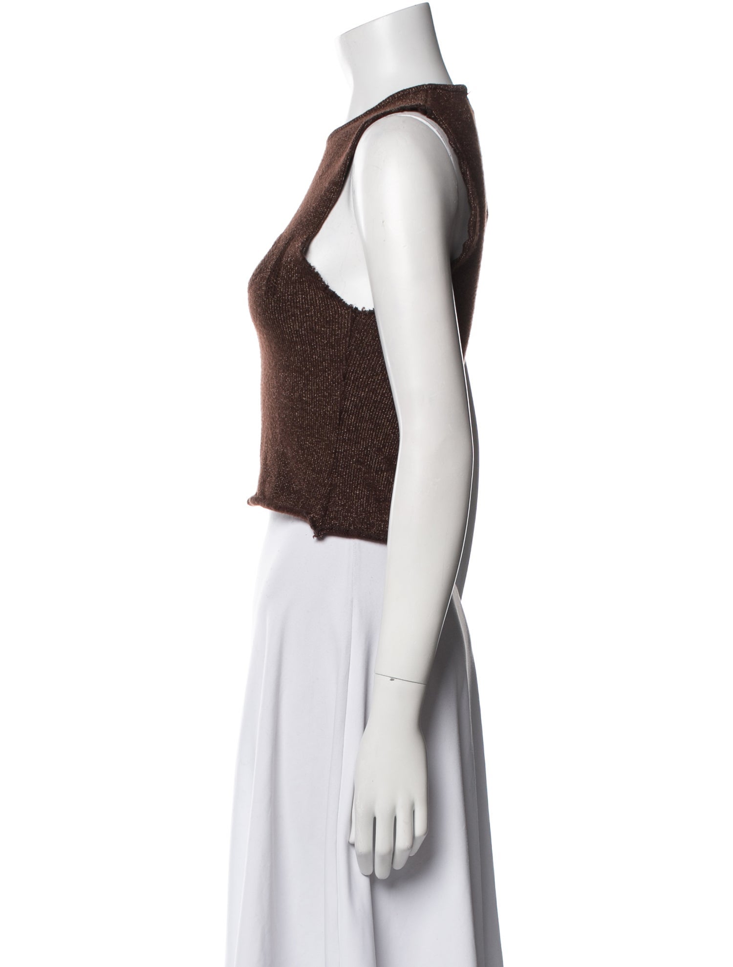 Fendi Vintage Late 1980's - Early 1990's Crop Top