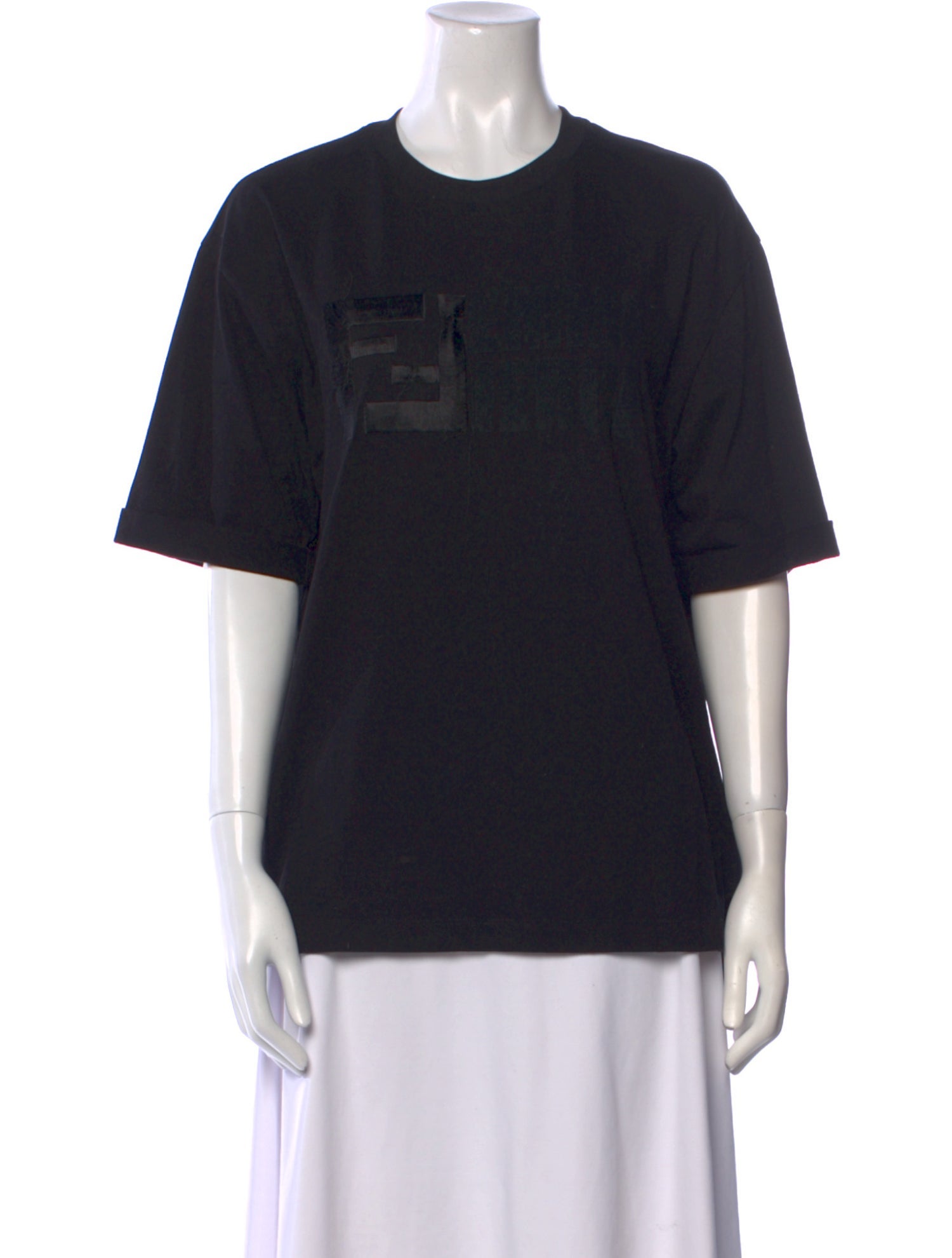 Fendi Graphic Print Crew Neck T-Shirt