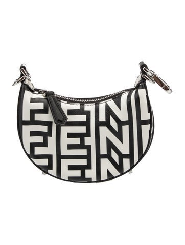 Fendi x Marc Jacobs Hobos Leather Fendigraphy Nano 2022