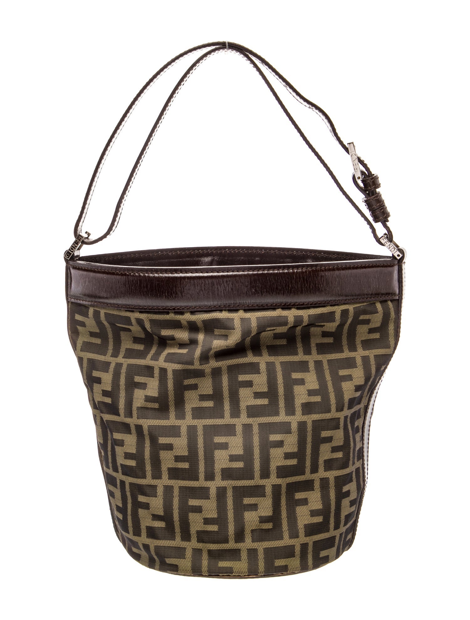 Fendi Zucca FF Bucket Bag Vintage
