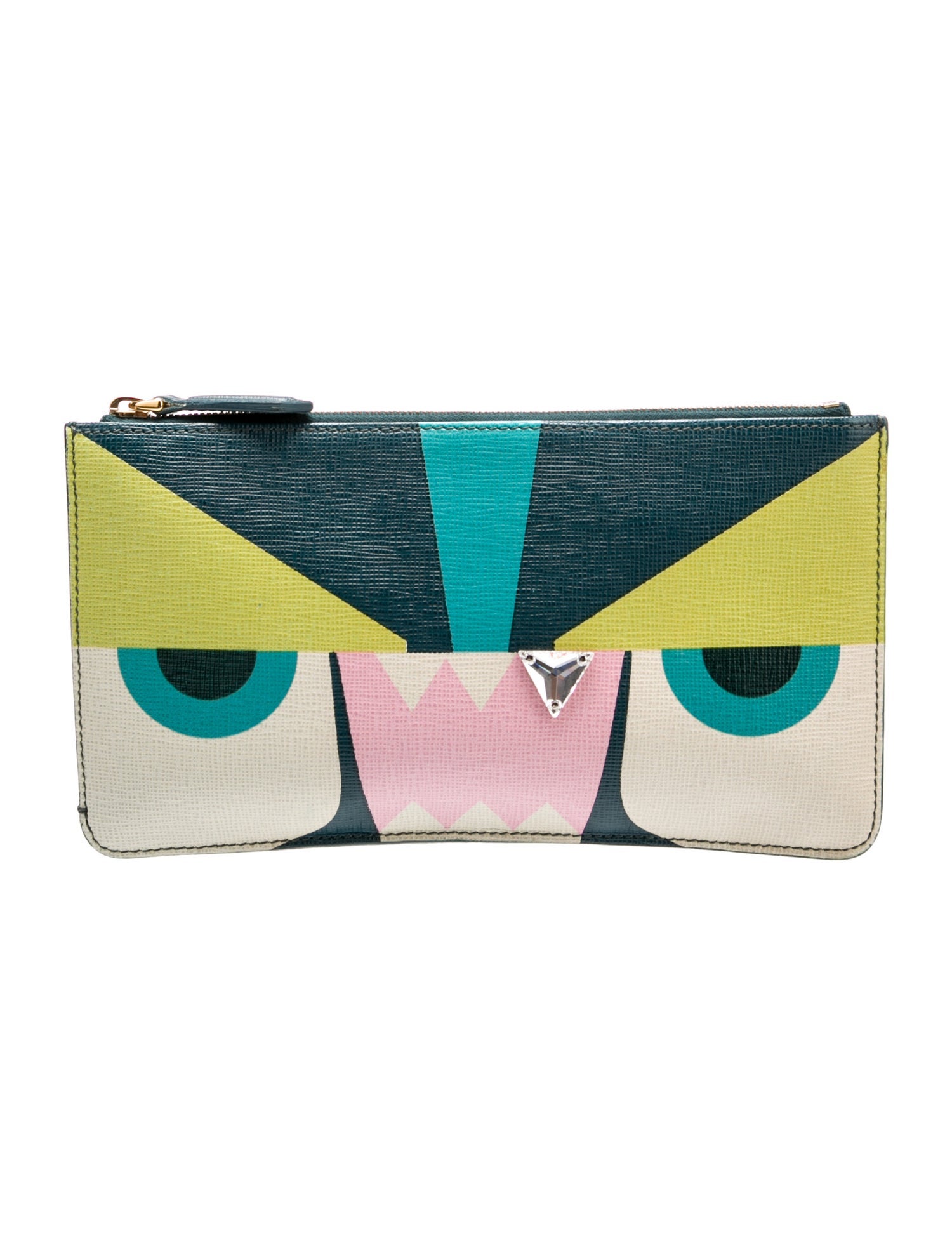 Fendi Monsters Clutch