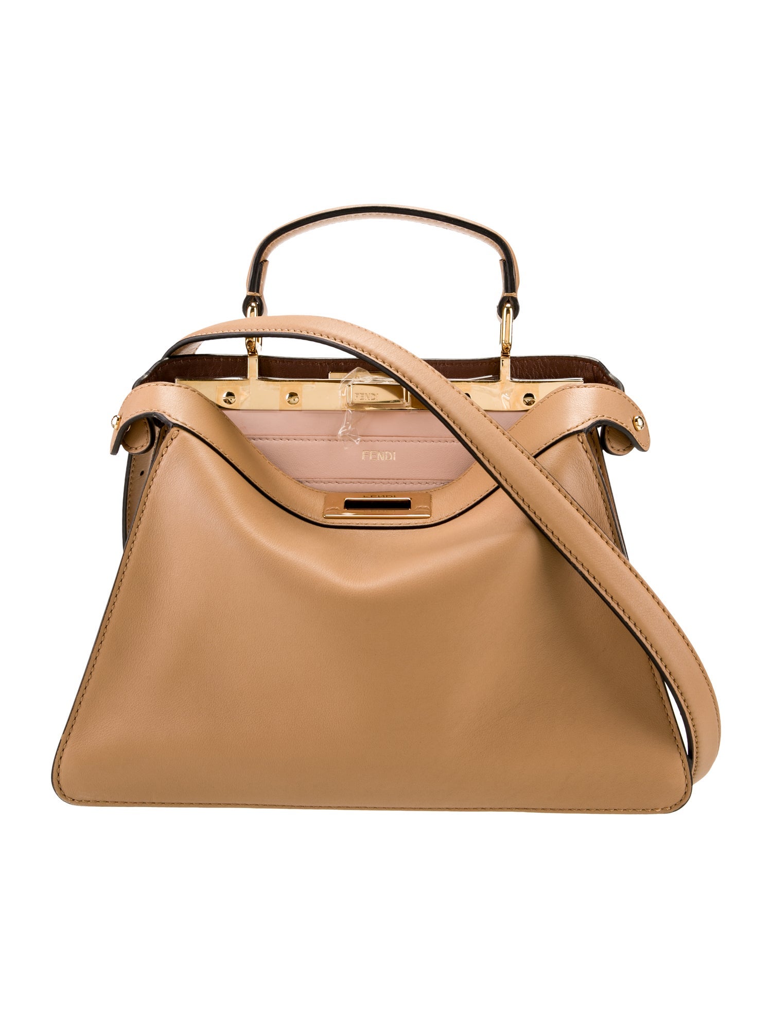 Fendi Leather Peekaboo Small 2023