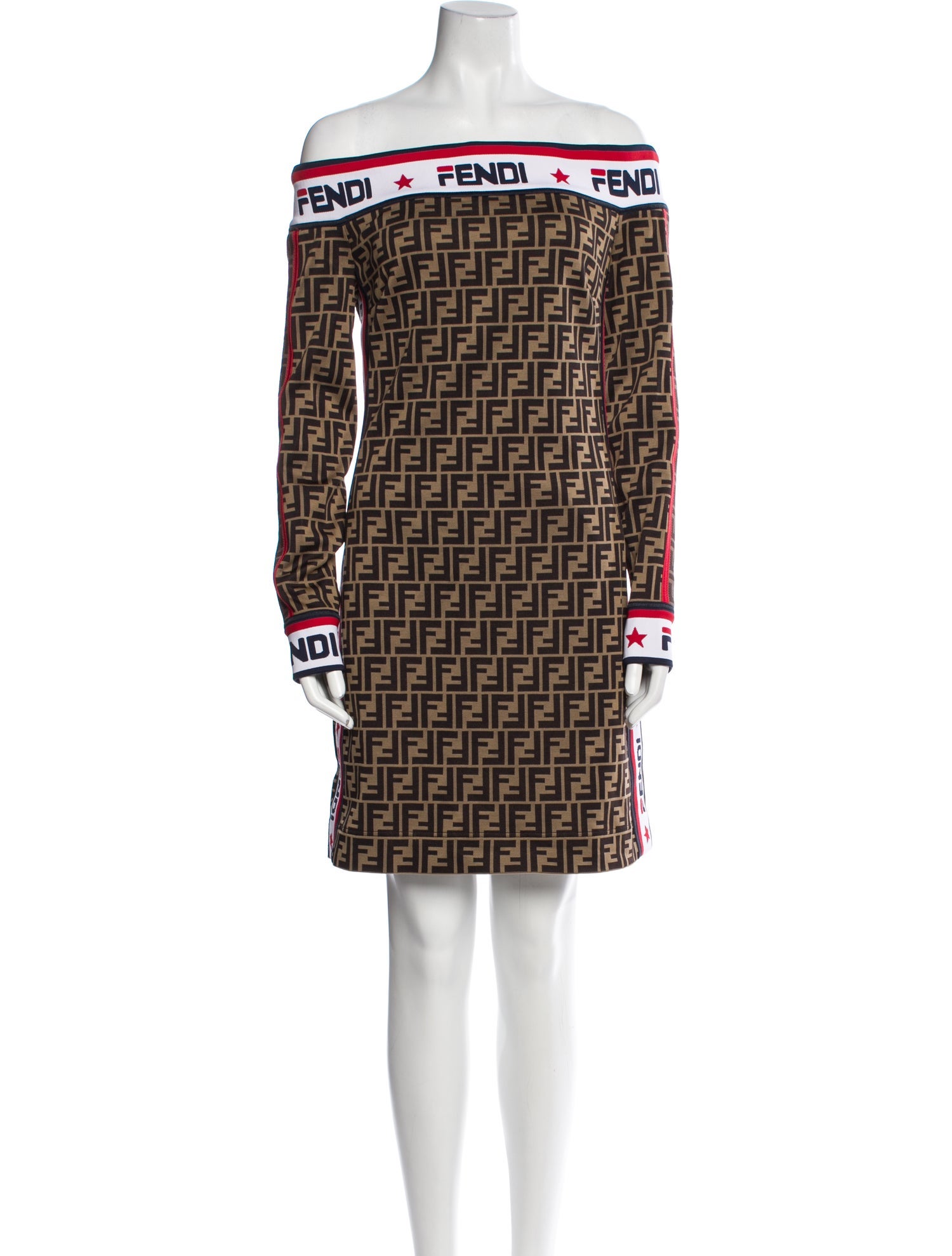 Fendi X Fila Mini Dress