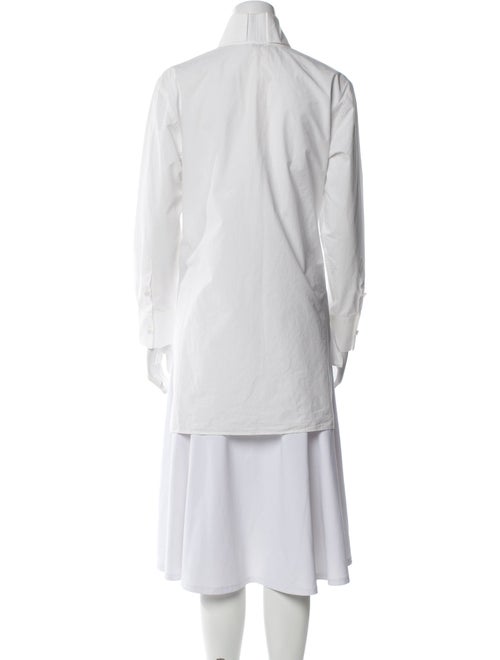 Fendi Long Sleeve Button-Up Top