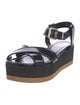 Fendi Rubber Slingback Sandals