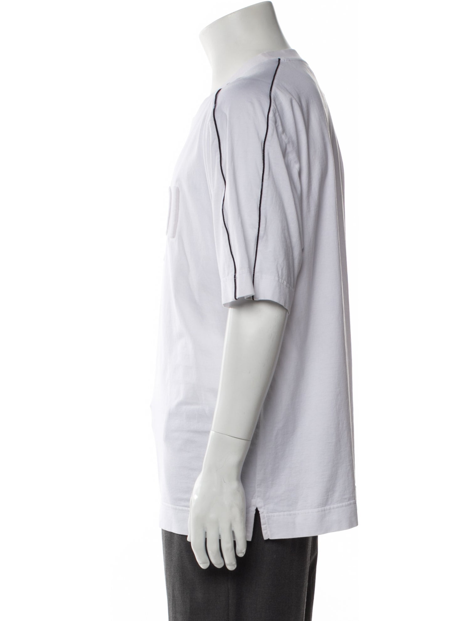 Fendi Monsters Motif Crew Neck T-Shirt