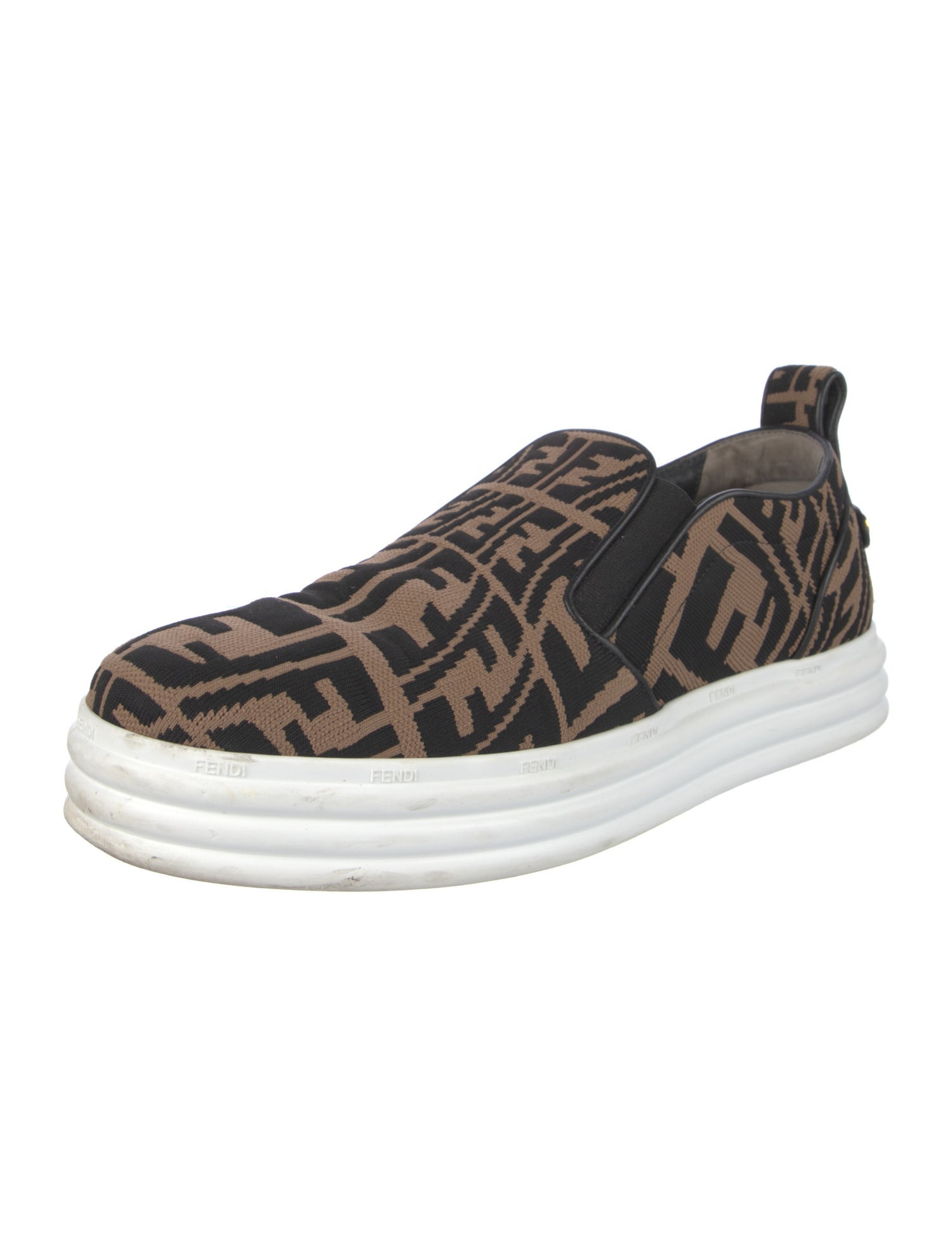 Fendi Zucca FF Logo Printed Sneakers