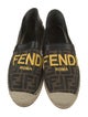 Fendi Zucca FF Logo Canvas Espadrilles