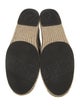 Fendi Zucca FF Logo Canvas Espadrilles