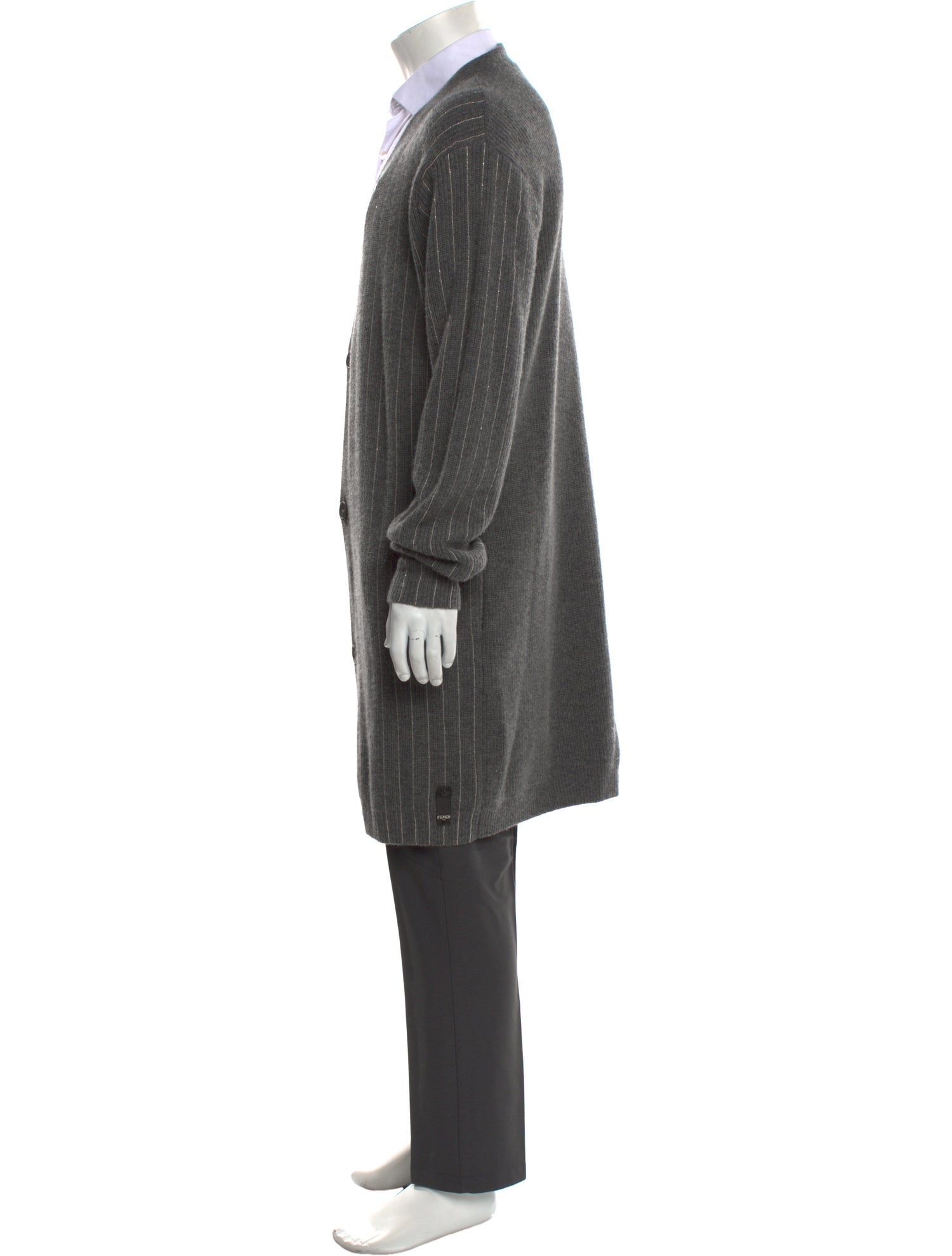 Fendi Cashmere Open Front Cardigan
