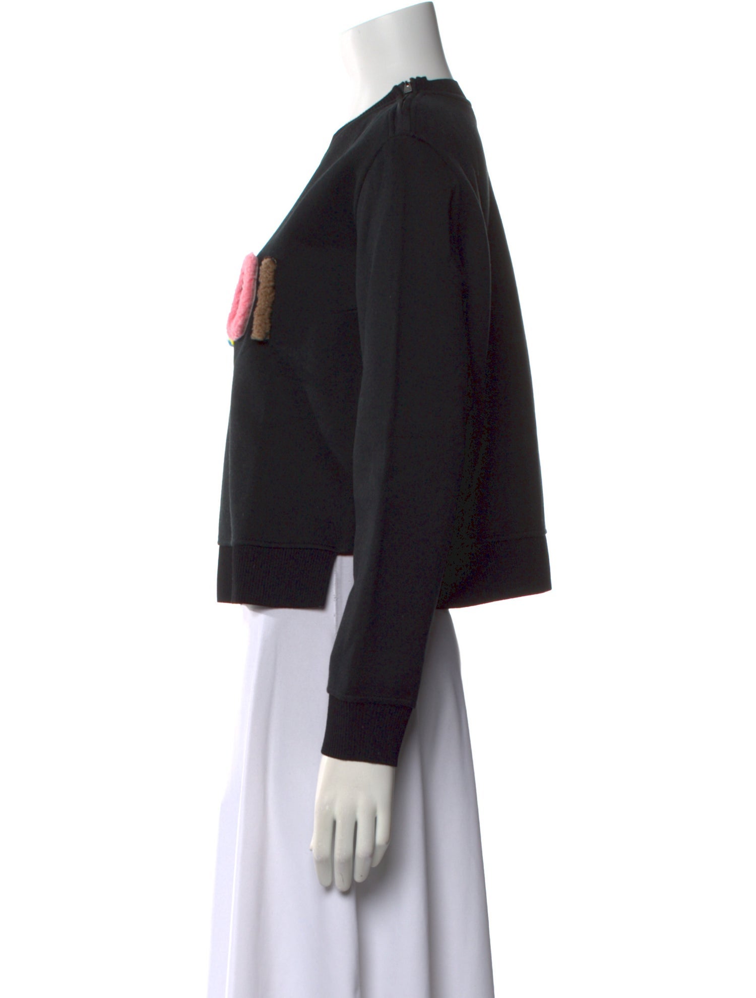 Fendi Graphic Print Crew Neck Sweatshirt