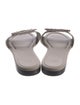 Fendi Leather Slides