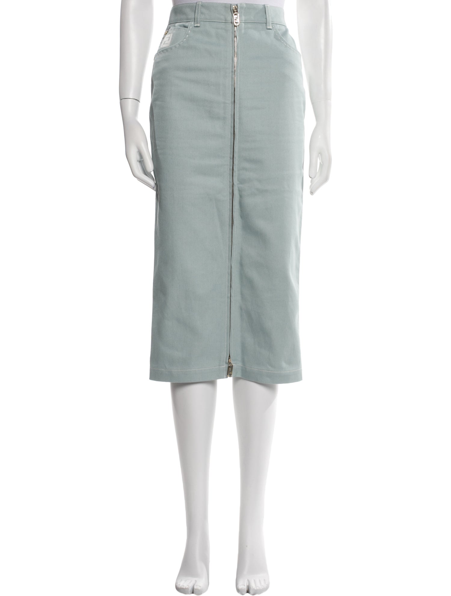 Fendi Midi Length Skirt