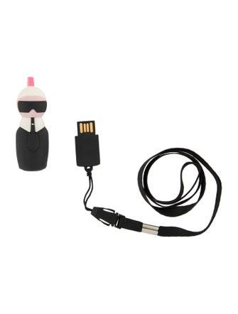 Fendi Karlito USB Flash Drive Lanyard