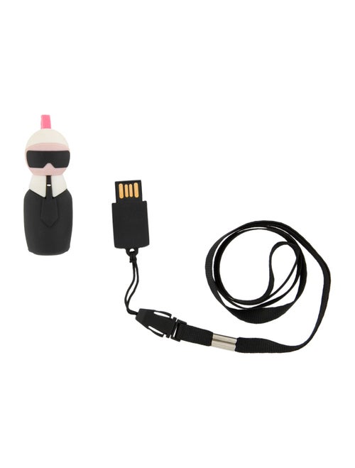 Fendi Karlito USB Flash Drive Lanyard
