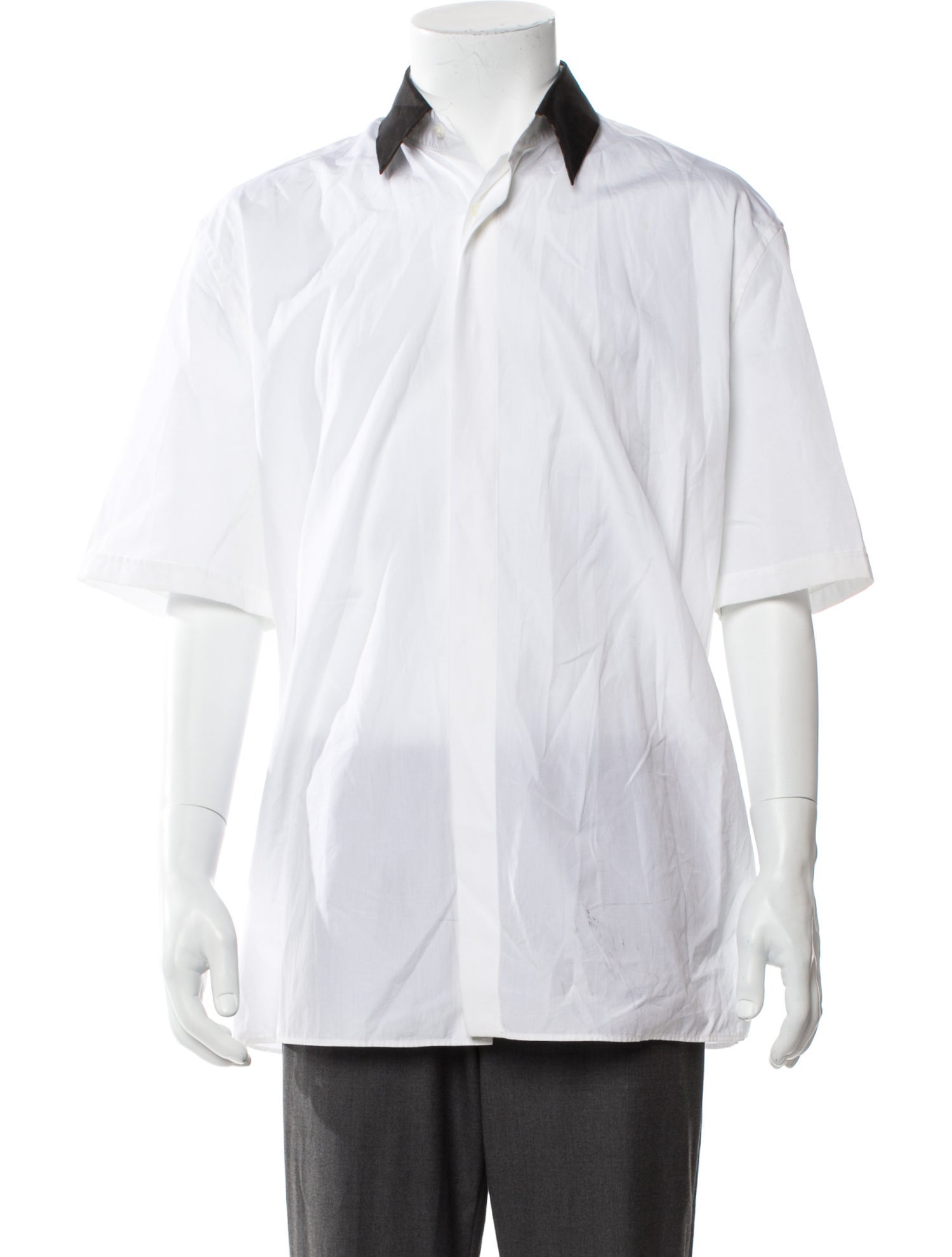 Fendi Zucca FF Logo Short Sleeve Shirt