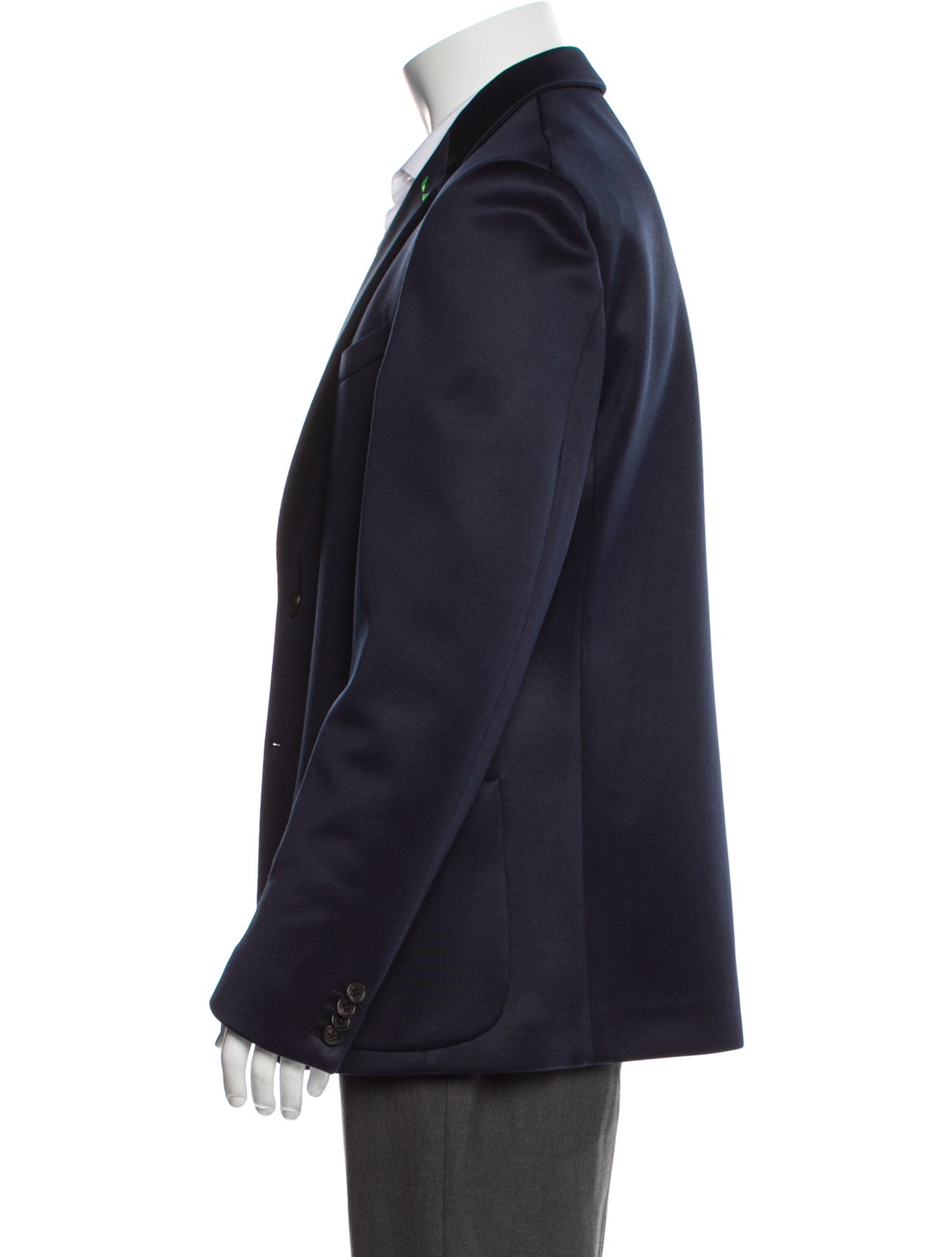 Fendi Embroidered Accent Blazer