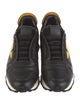 Fendi Monsters Motif Leather Sneakers