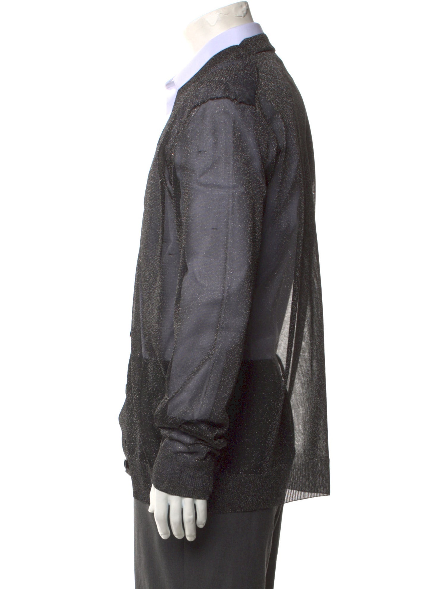 Fendi Printed V-Neck Cardigan