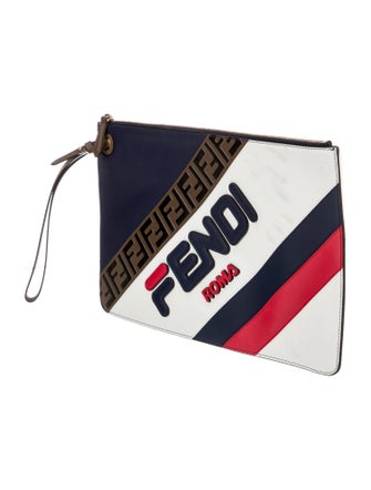 Fendi Zucca FF Clutch