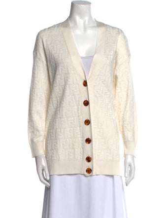 Fendi V-Neck Sweater