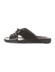 Fendi Patent Leather Studded Accents Slides