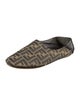 Fendi Zucca FF Logo Canvas Flats