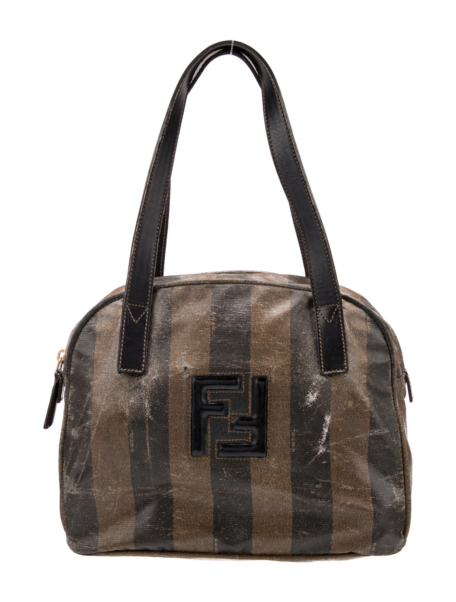 Fendi Pequin Vintage Vintage