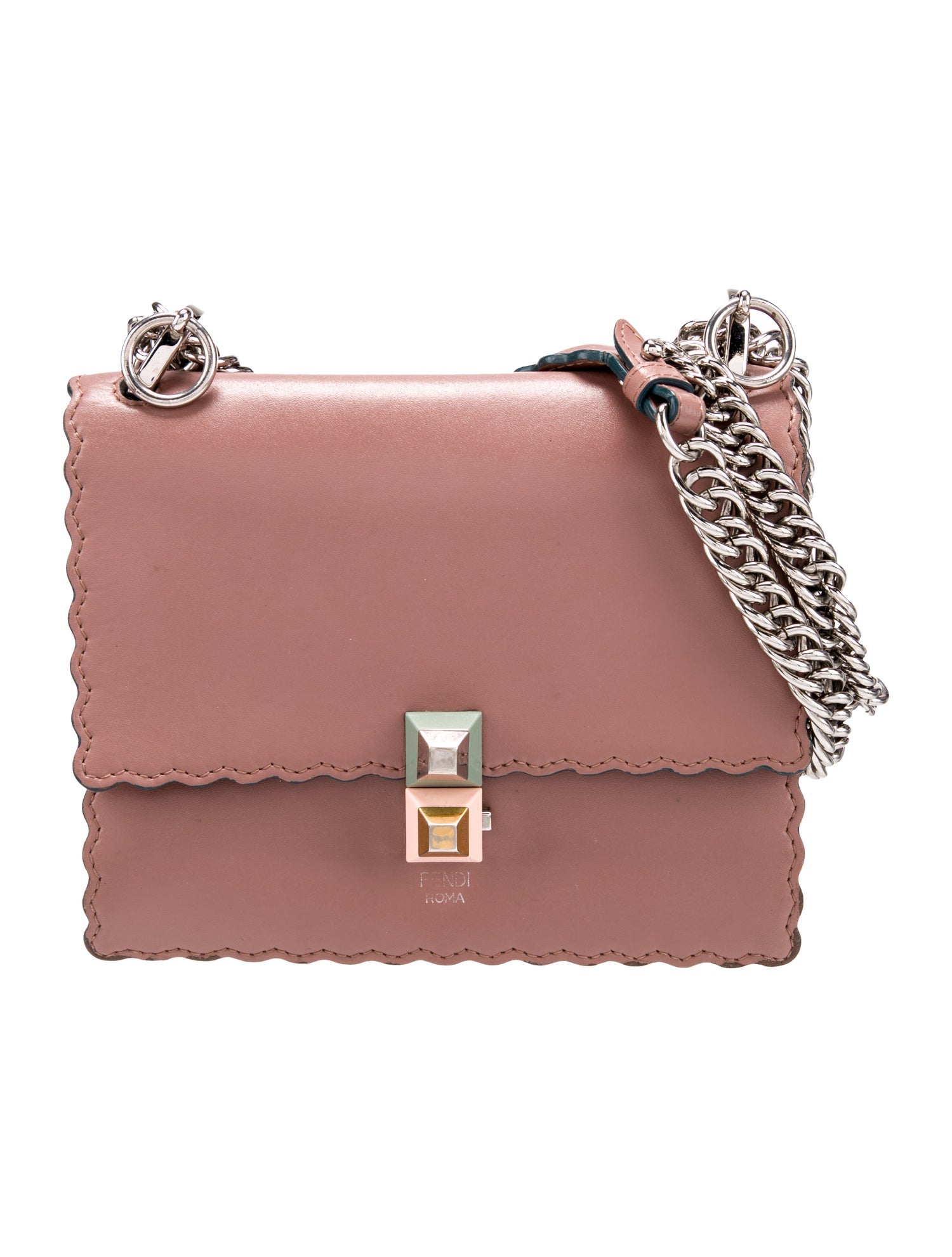 Fendi Leather Kan I Small