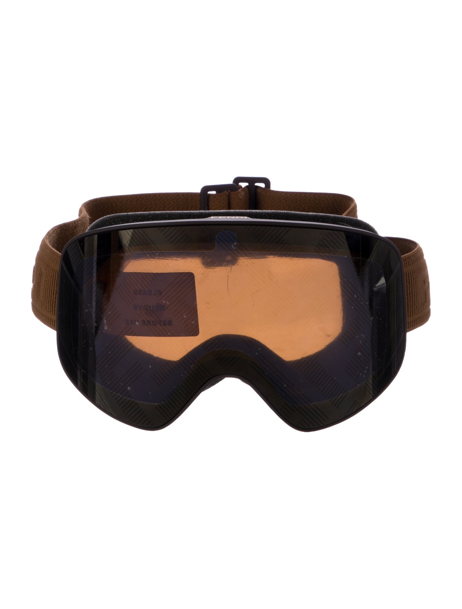 Fendi Solid Ski Goggles