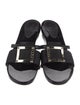 Fendi Zucca FF Logo Canvas Slides