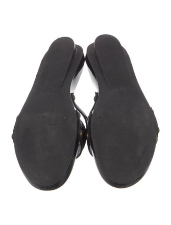 Fendi Zucca FF Logo Canvas Slides