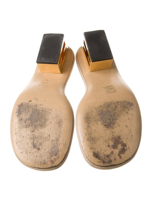 Fendi Leather Slides